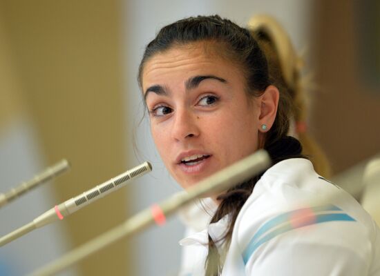News conference on Federation Cup match between Russia and Argentina