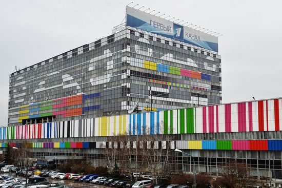 Ostankino TV Center in Moscow