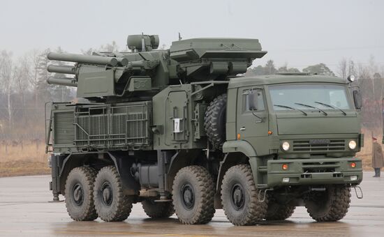 Victory Day Parade rehearsal in Alabino, Moscow Region