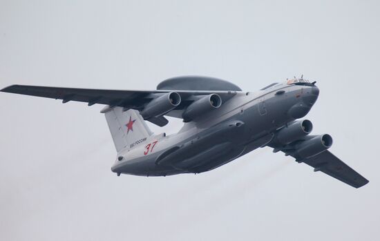 Victory Day Parade rehearsal in Alabino, Moscow Region