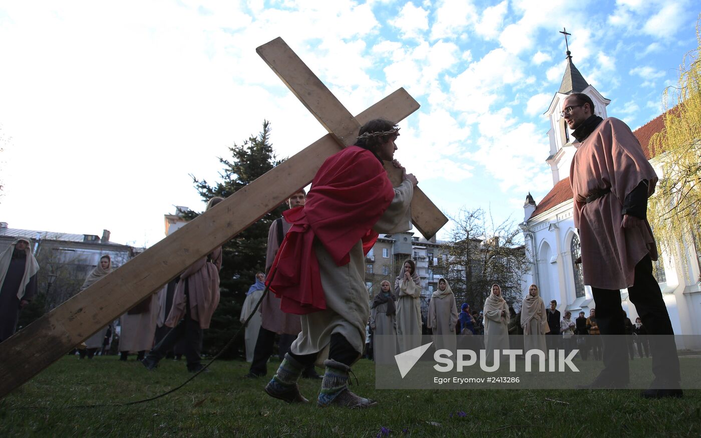 Reenactment of the Procession to Calvary
