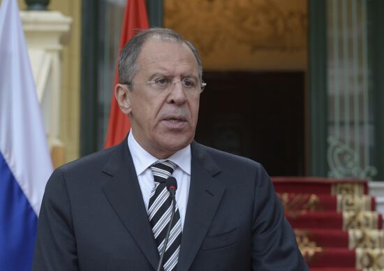 Sergei Lavrov visits Vietnam