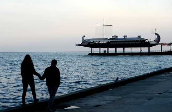 Russian cities. Yalta