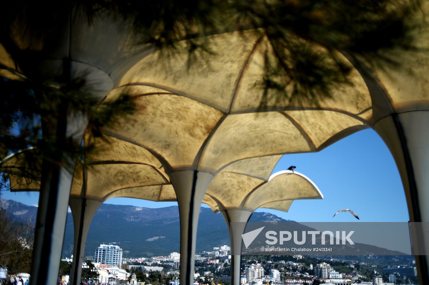 Russian cities. Yalta