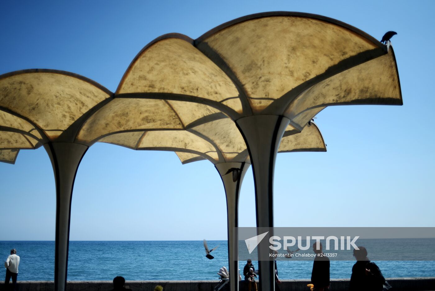 Russian cities. Yalta