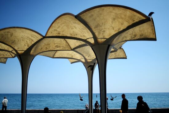 Russian cities. Yalta
