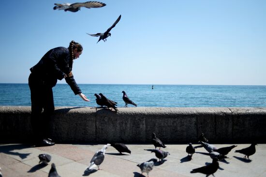 Russian cities. Yalta
