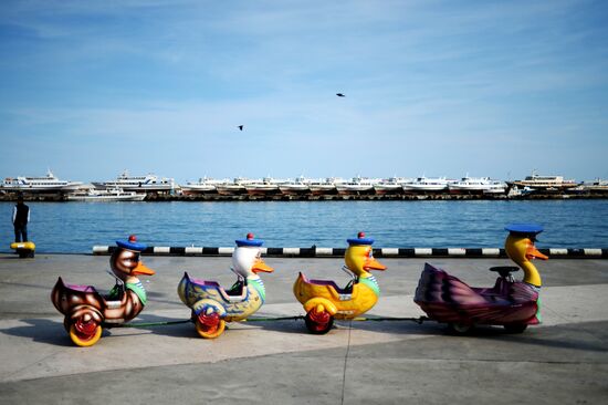 Russian cities. Yalta