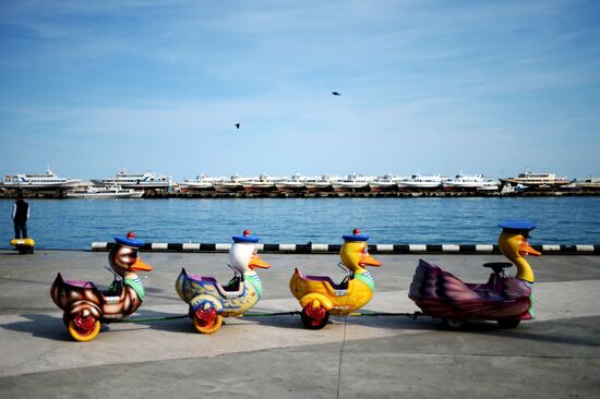 Russian cities. Yalta