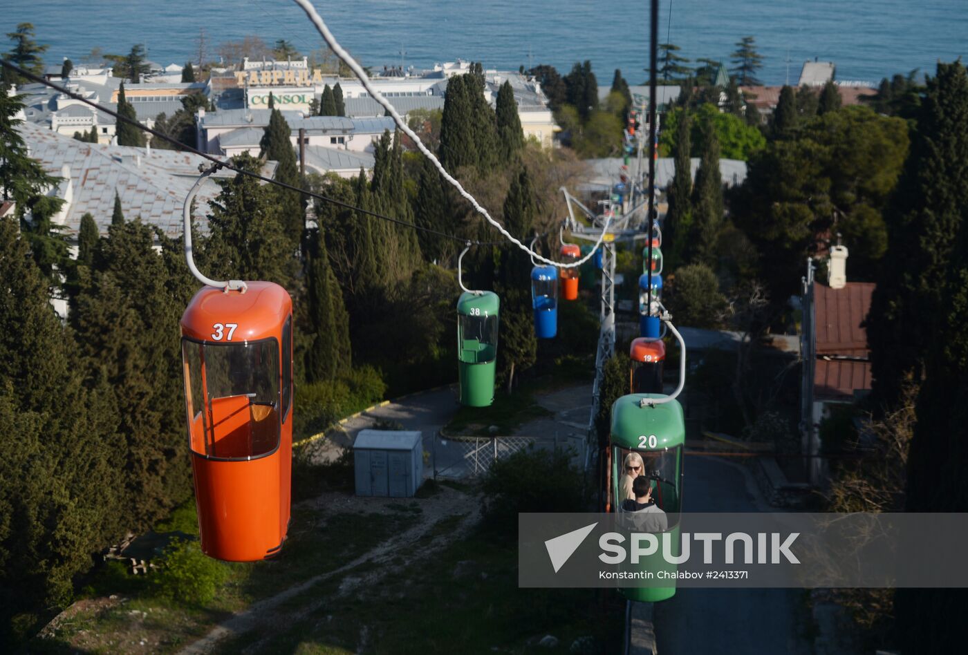 Russian cities. Yalta