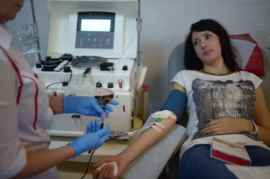 Blood Donor Center in Moscow