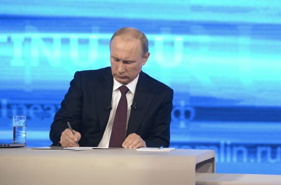 Direct Line with Vladimir Putin