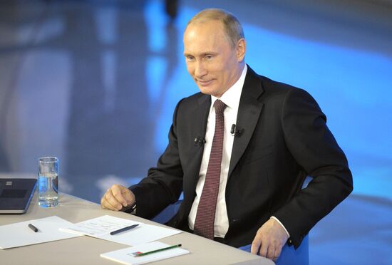 Direct Line with Vladimir Putin