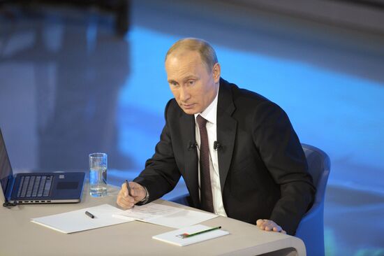 Direct Line with Vladimir Putin