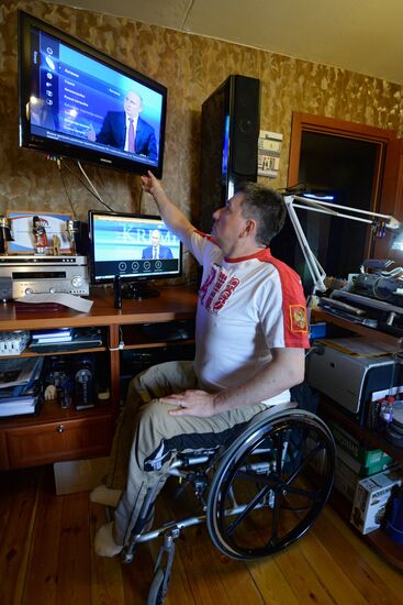 Broadcast of "Direct Line with Vladimir Putin"