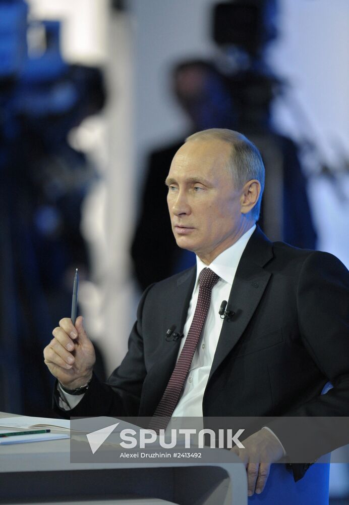 Direct Line with Vladimir Putin