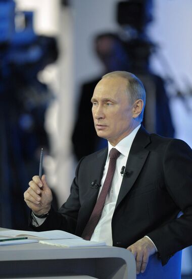 Direct Line with Vladimir Putin