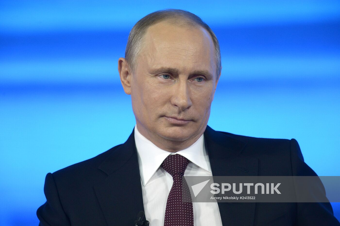 Vladimir Putin holds question and answer session