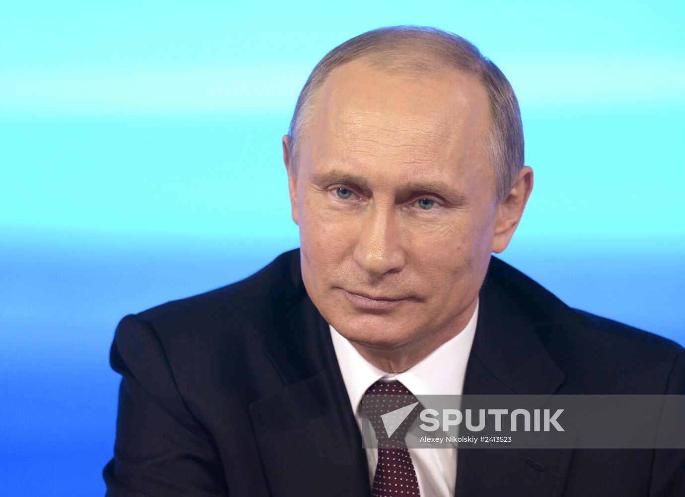 Vladimir Putin holds question and answer session