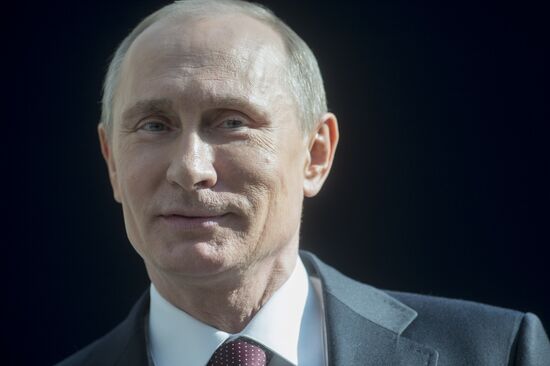 Vladimir Putin holds question and answer session