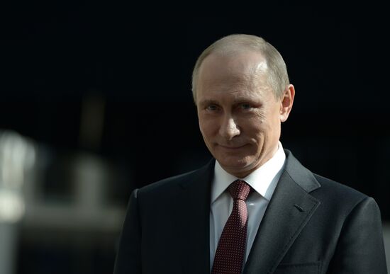 Vladimir Putin holds question and answer session