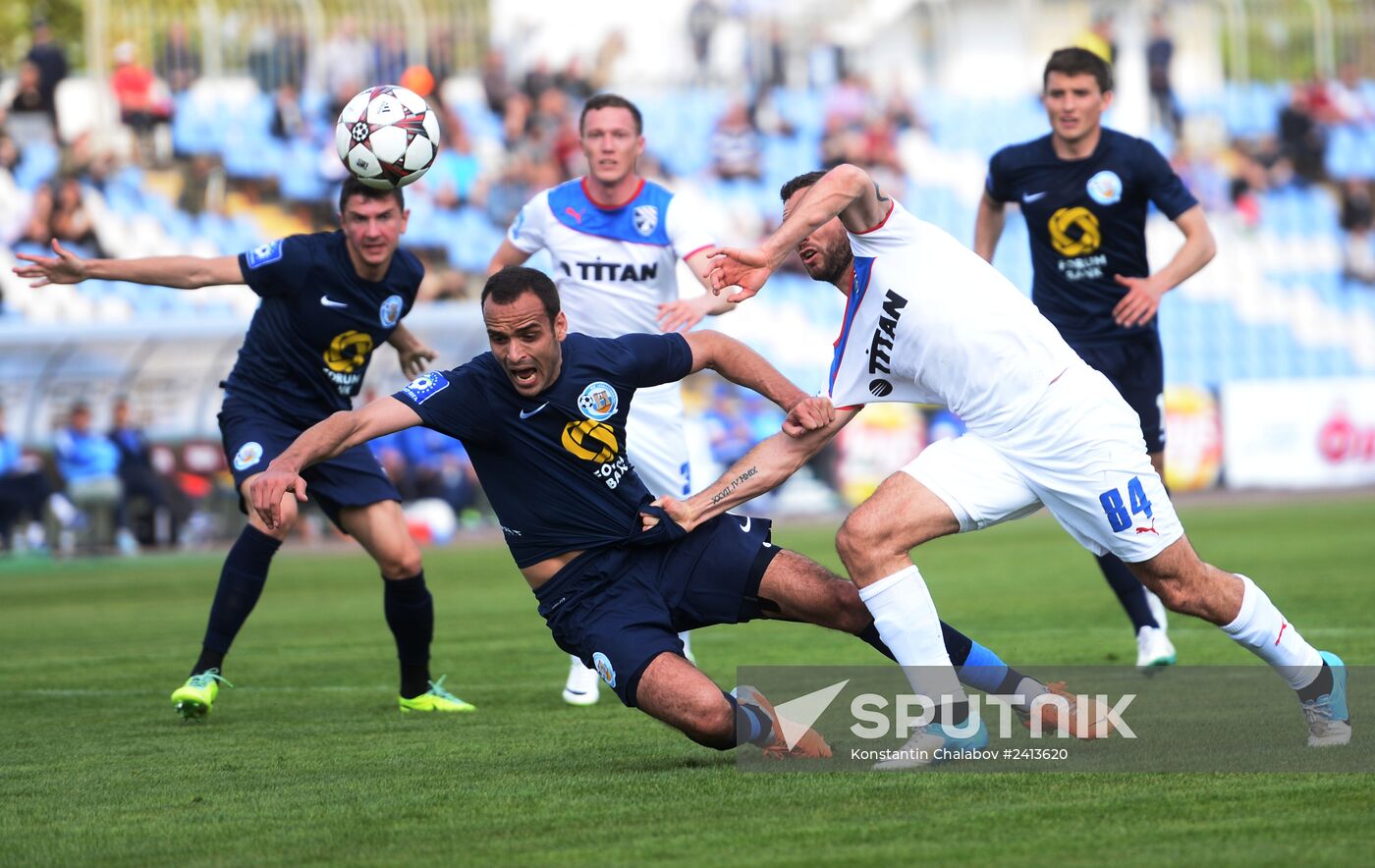 Football. Ukrainian Premier League. Tavria vs. Sevastopol