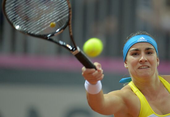Fed Cup 2014. Russia vs. Argentina. Day One