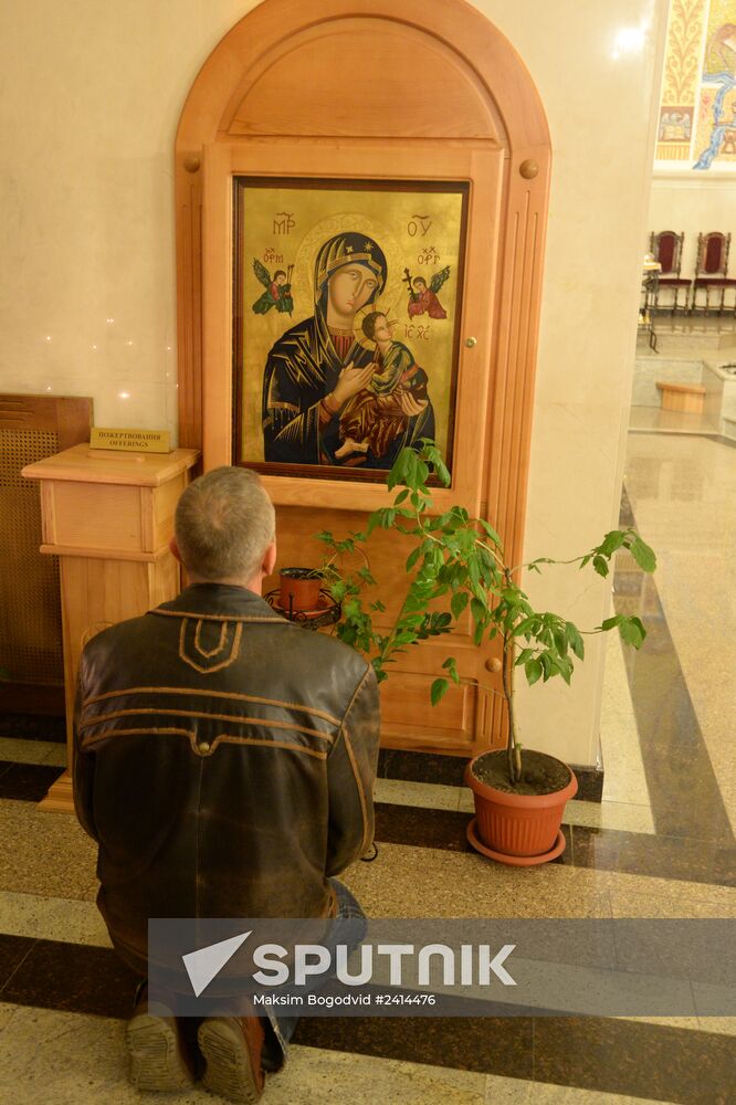 Catholic Easter celebrations in Russia