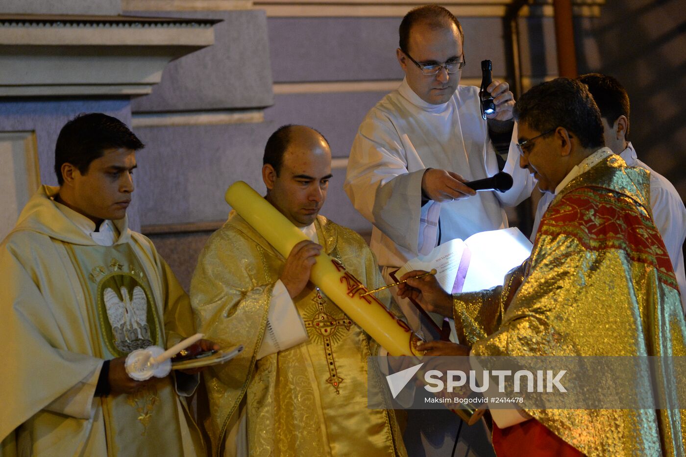 Catholic Easter celebrations in Russia