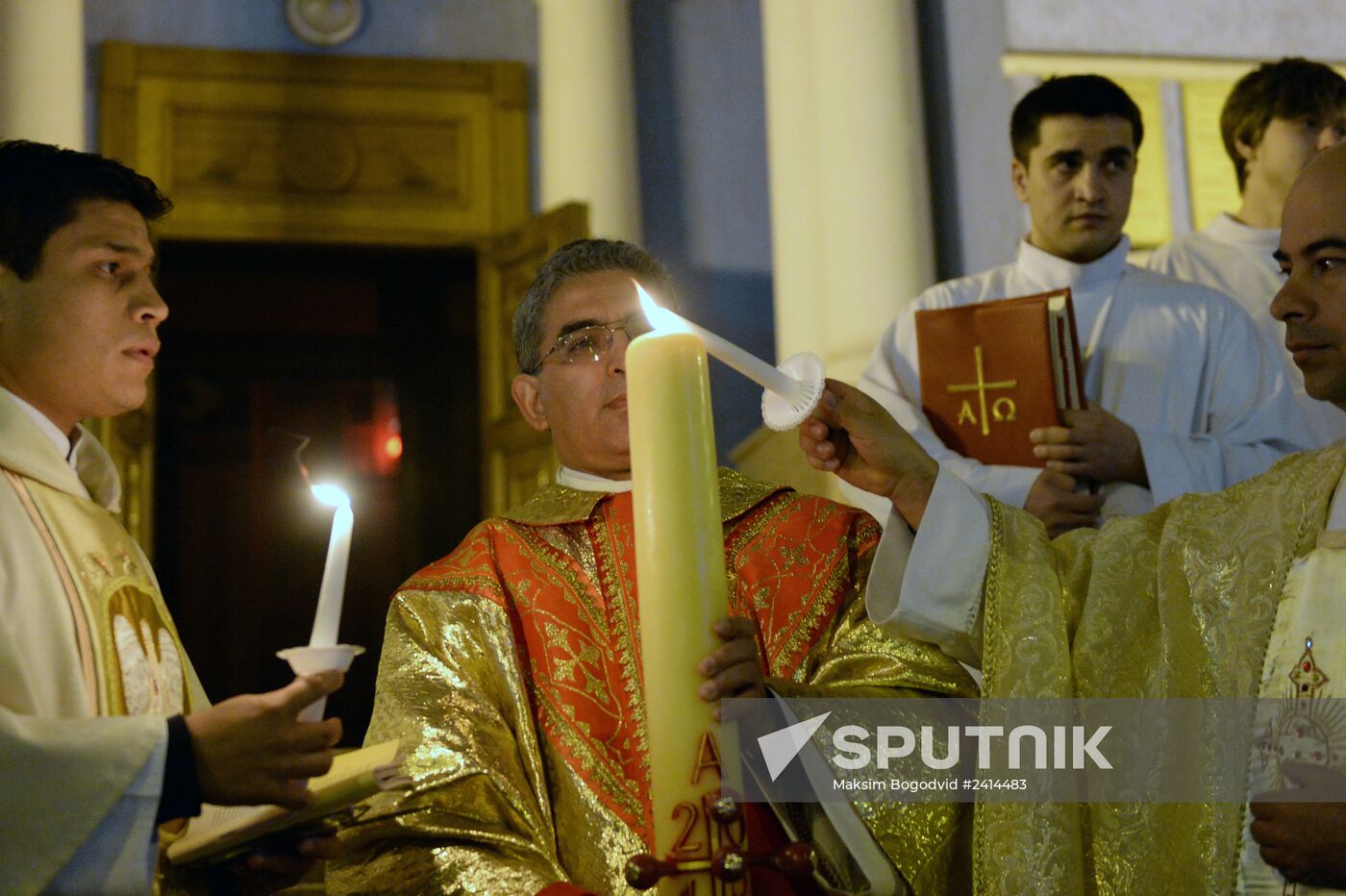 Catholic Easter celebrations in Russia