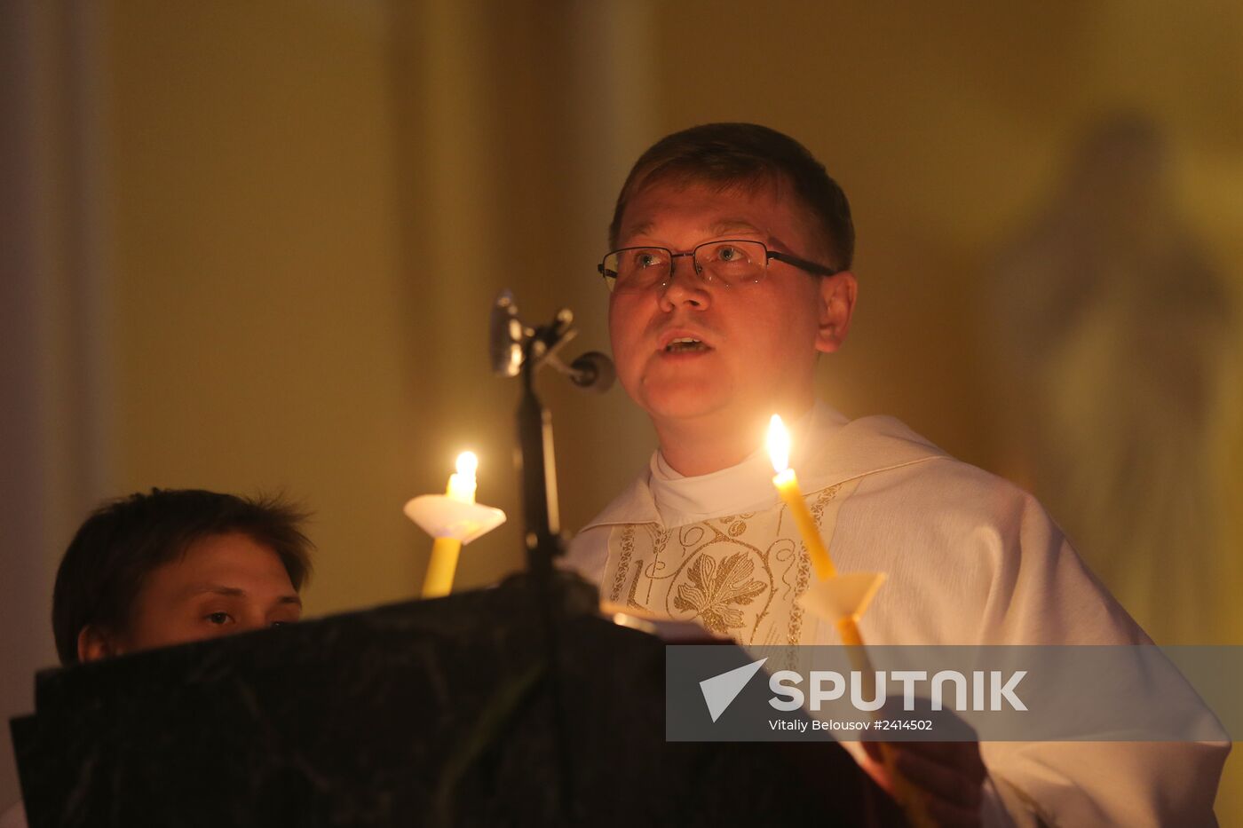 Catholic Easter celebrations in Russia