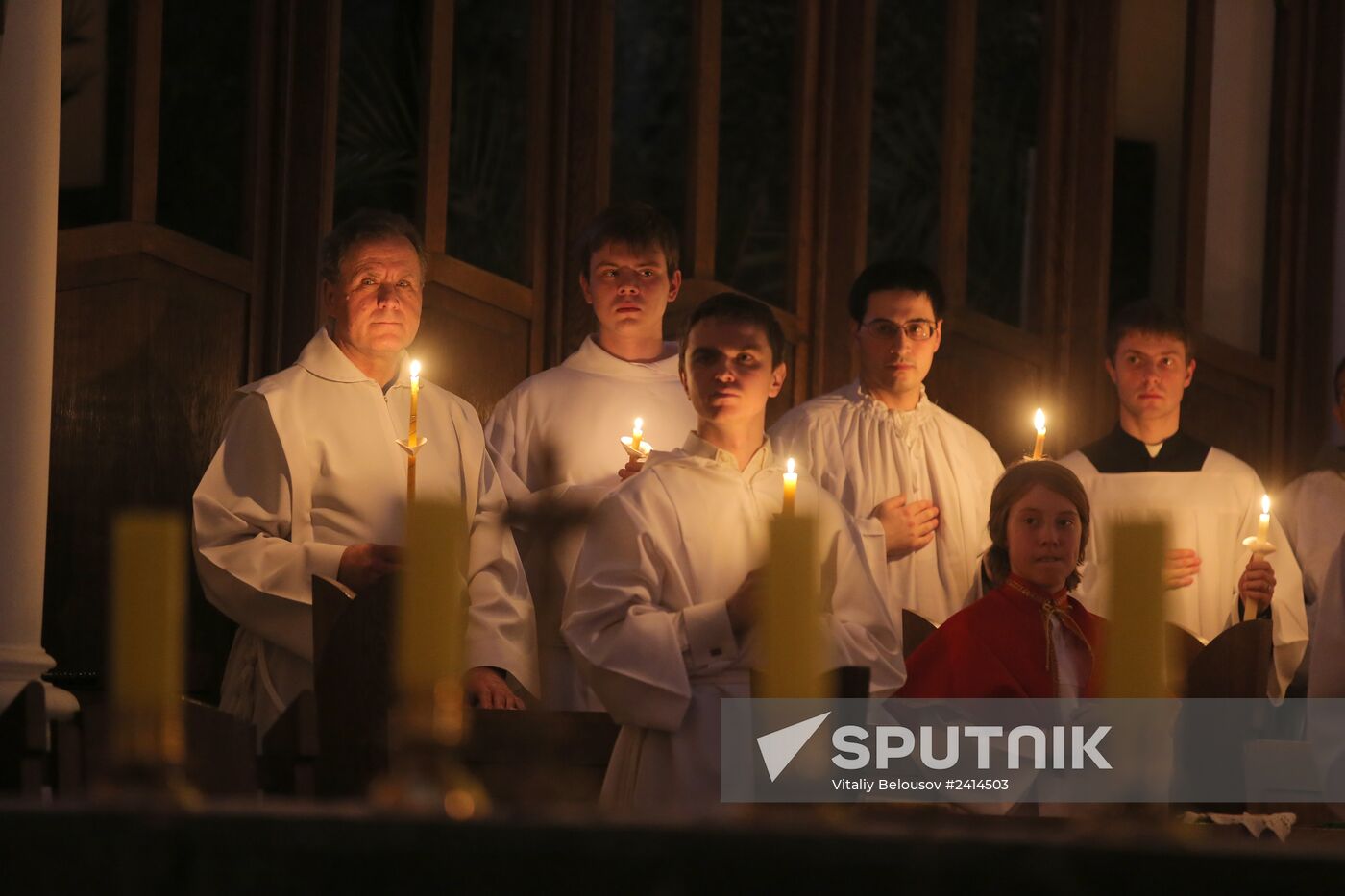 Catholic Easter celebrated in Russia