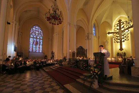 Catholic Easter celebrations in Russia