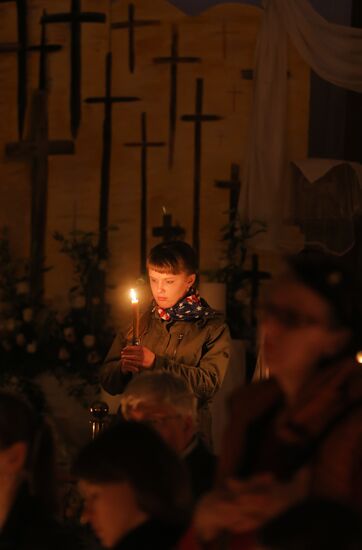 Catholic Easter celebrations in Russia