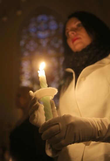 Catholic Easter celebrated in Russia