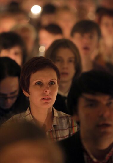 Catholic Easter celebrations in Russia