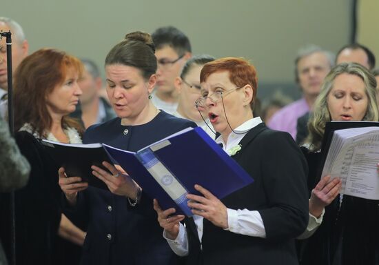 Catholic Easter celebrations in Russia