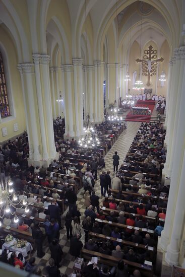 Catholic Easter celebrated in Russia