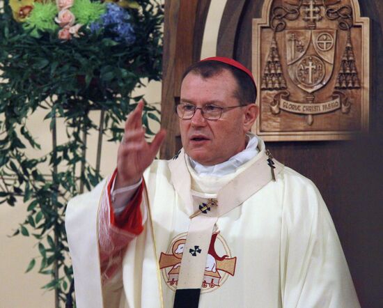 Catholic Easter celebrated in Russia