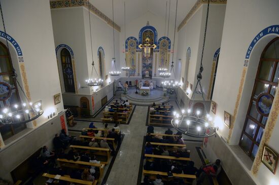 Catholic Easter celebrated in Russia