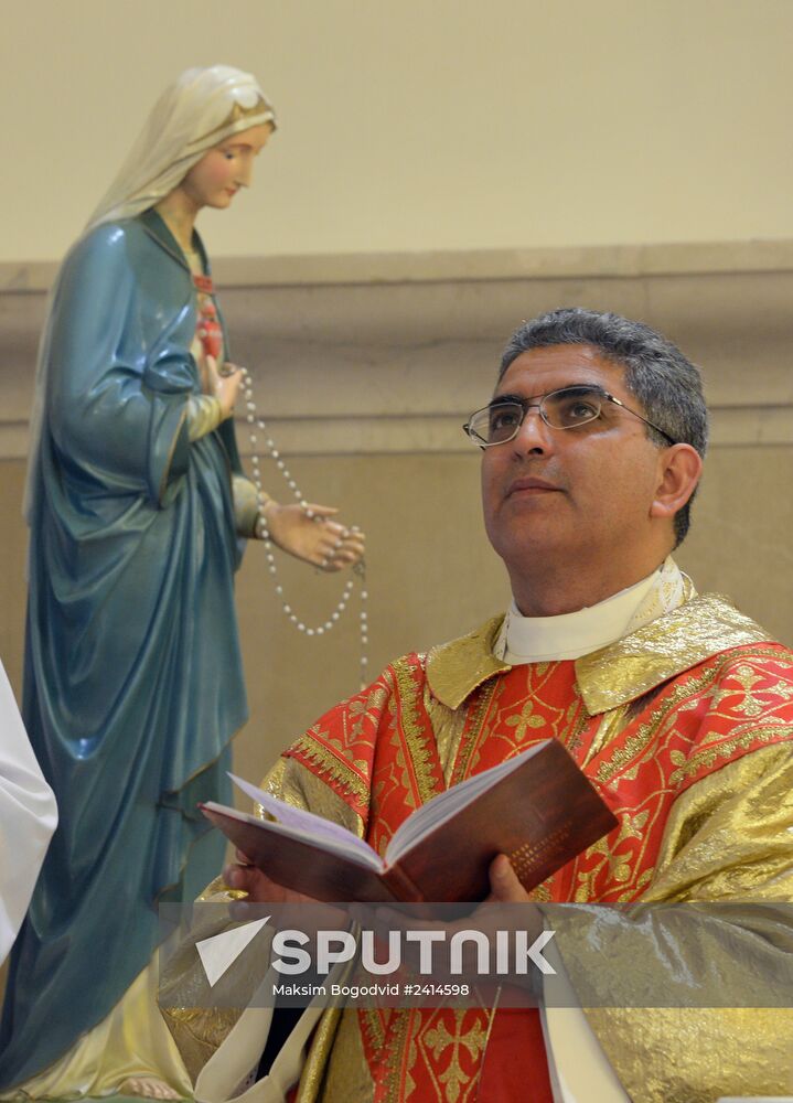 Catholic Easter celebrated in Russia