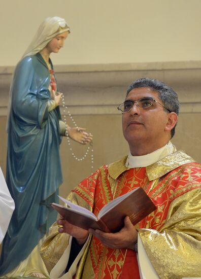 Catholic Easter celebrated in Russia