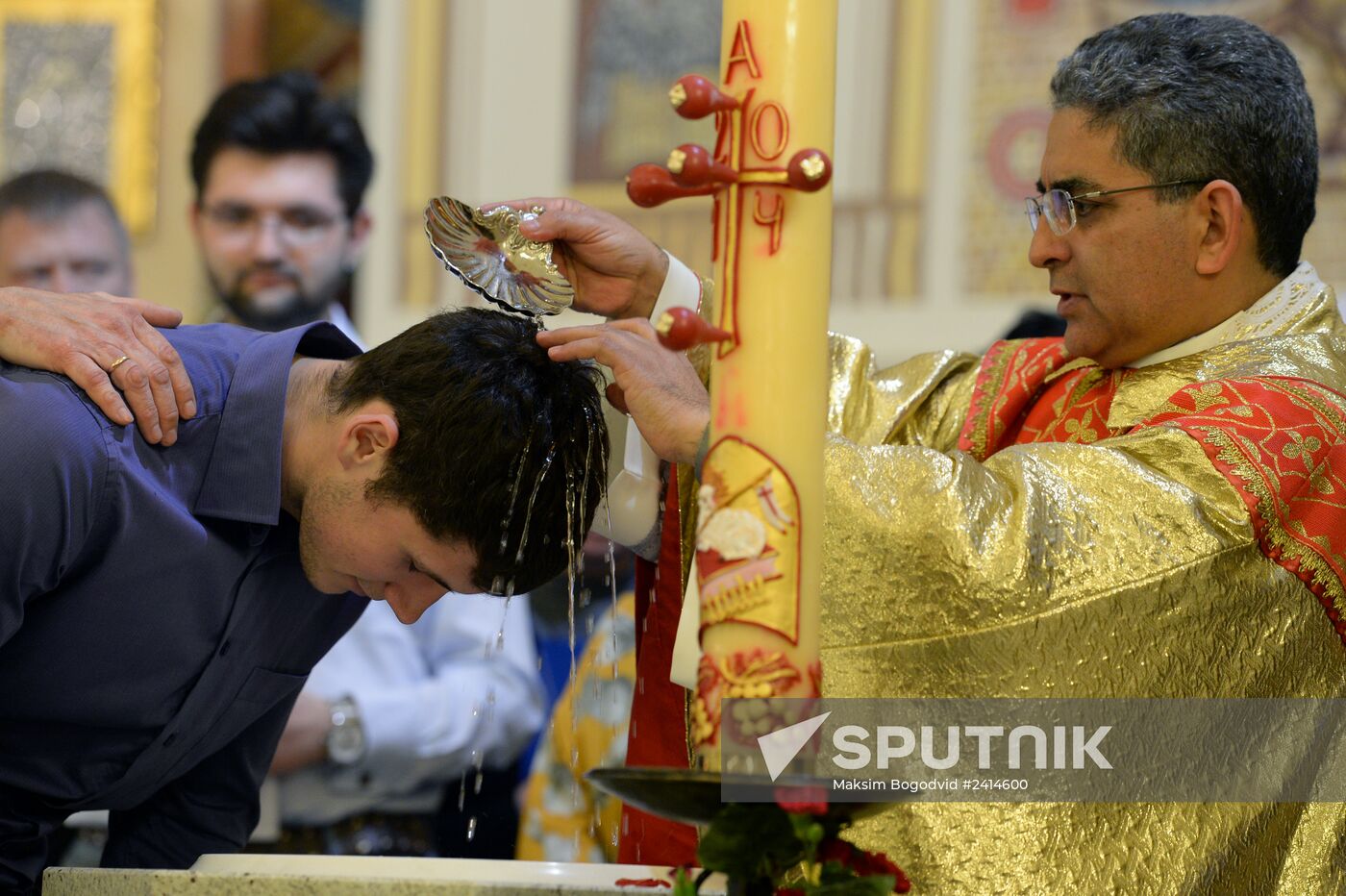 Catholic Easter celebrated in Russia