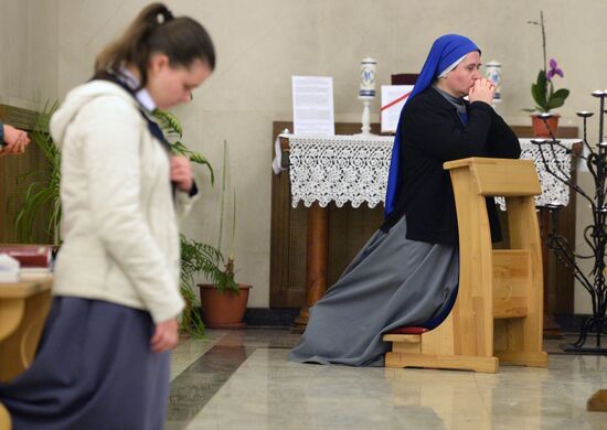 Catholic Easter celebrated in Russia