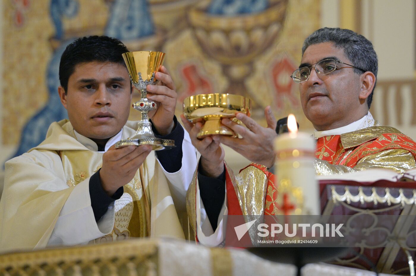 Catholic Easter celebrated in Russia