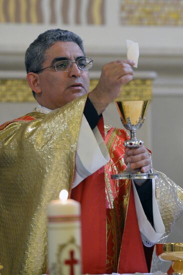 Catholic Easter celebrated in Russia