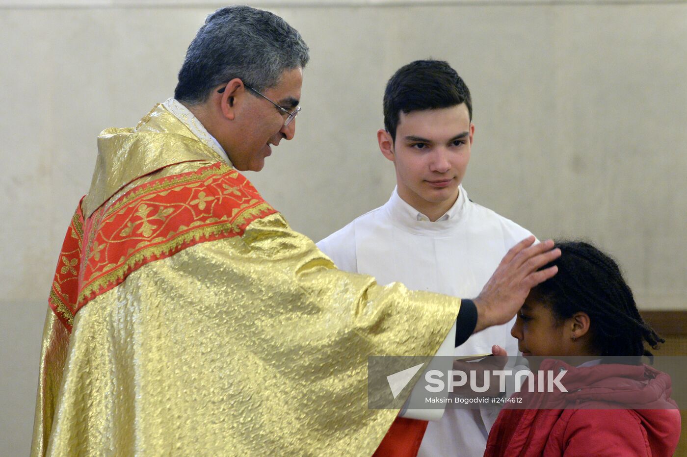 Catholic Easter celebrated in Russia