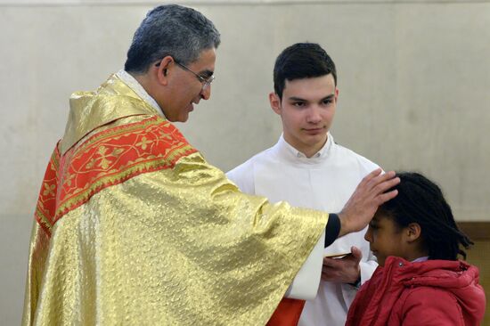 Catholic Easter celebrated in Russia
