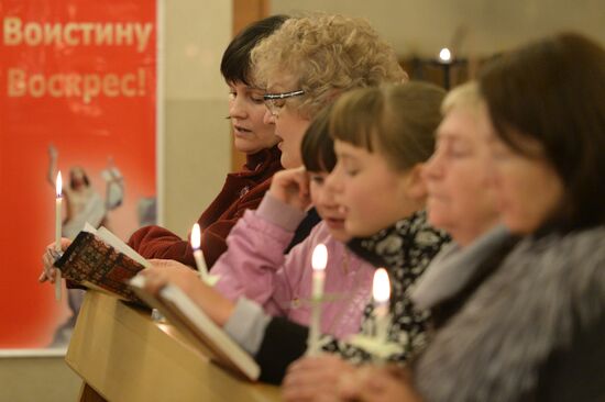 Catholic Easter celebrated in Russia