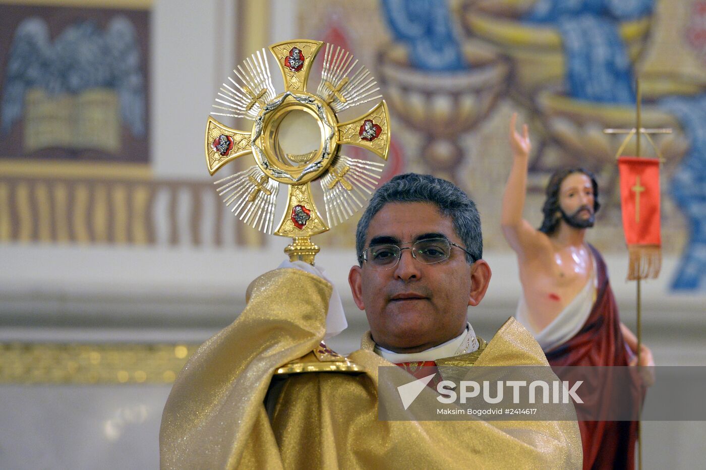 Catholic Easter celebrated in Russia